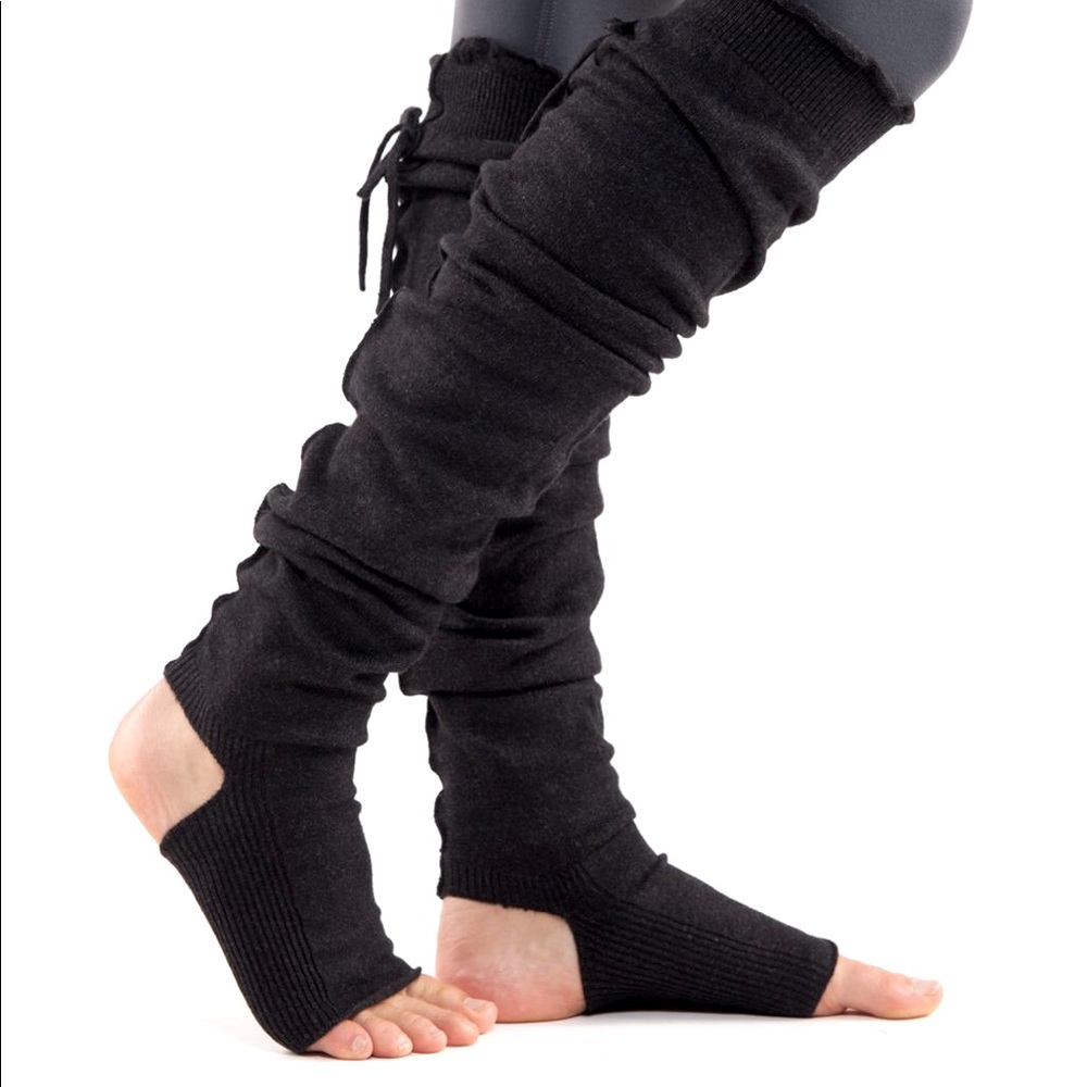 Lululemon Allegro Legwarmers - Black Heathered